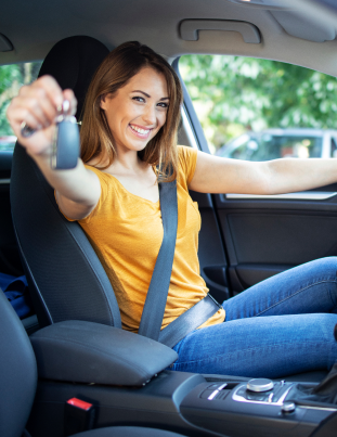 Fahrschule Krampfl Fahrschülerin Fahrschule Krampfl Fahrschülerin